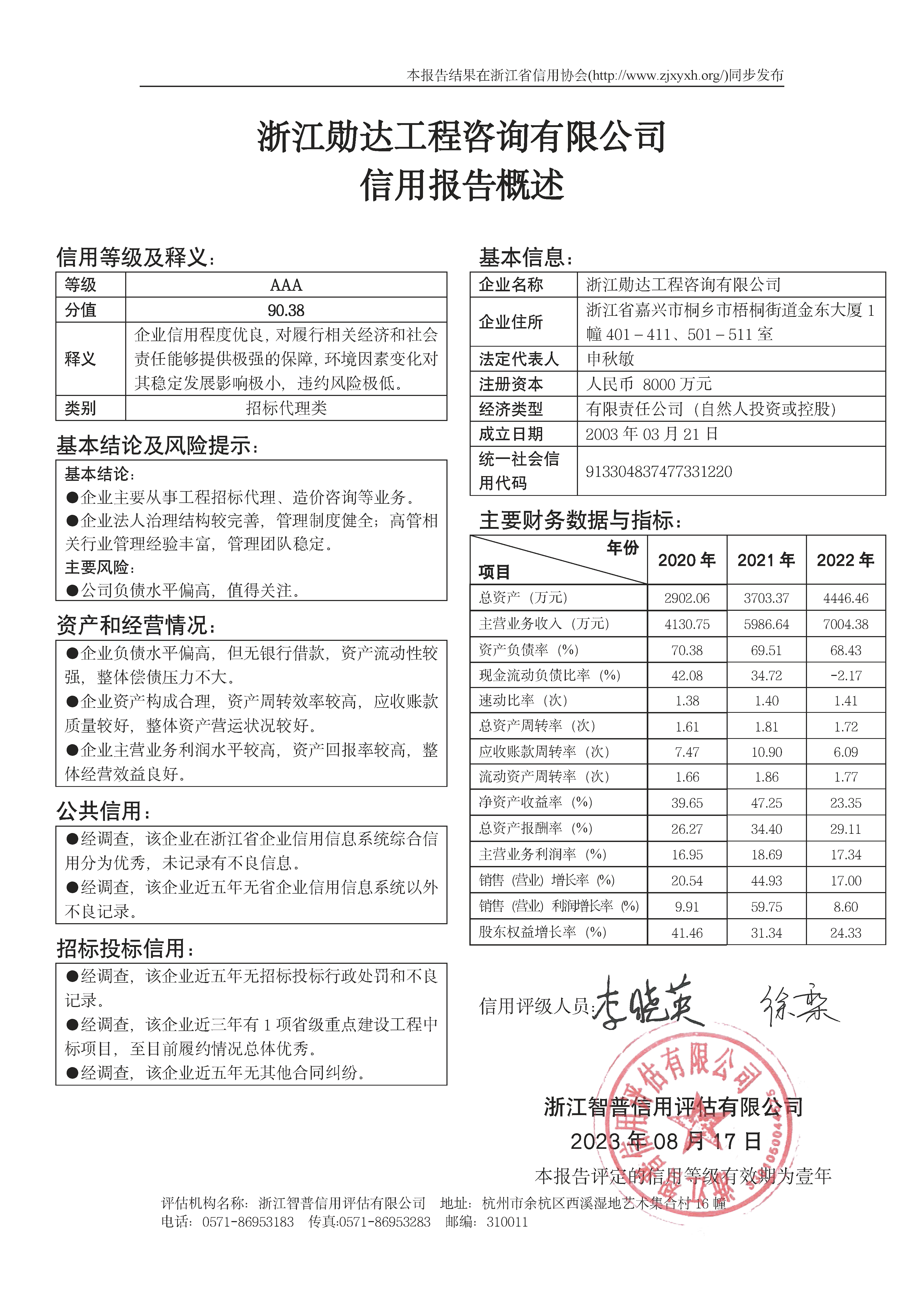 浙江勋达工程咨询有限公司