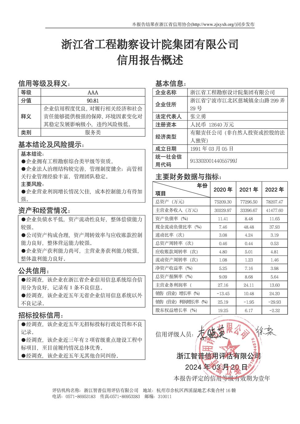 浙江省工程勘察设计院集团有限公司