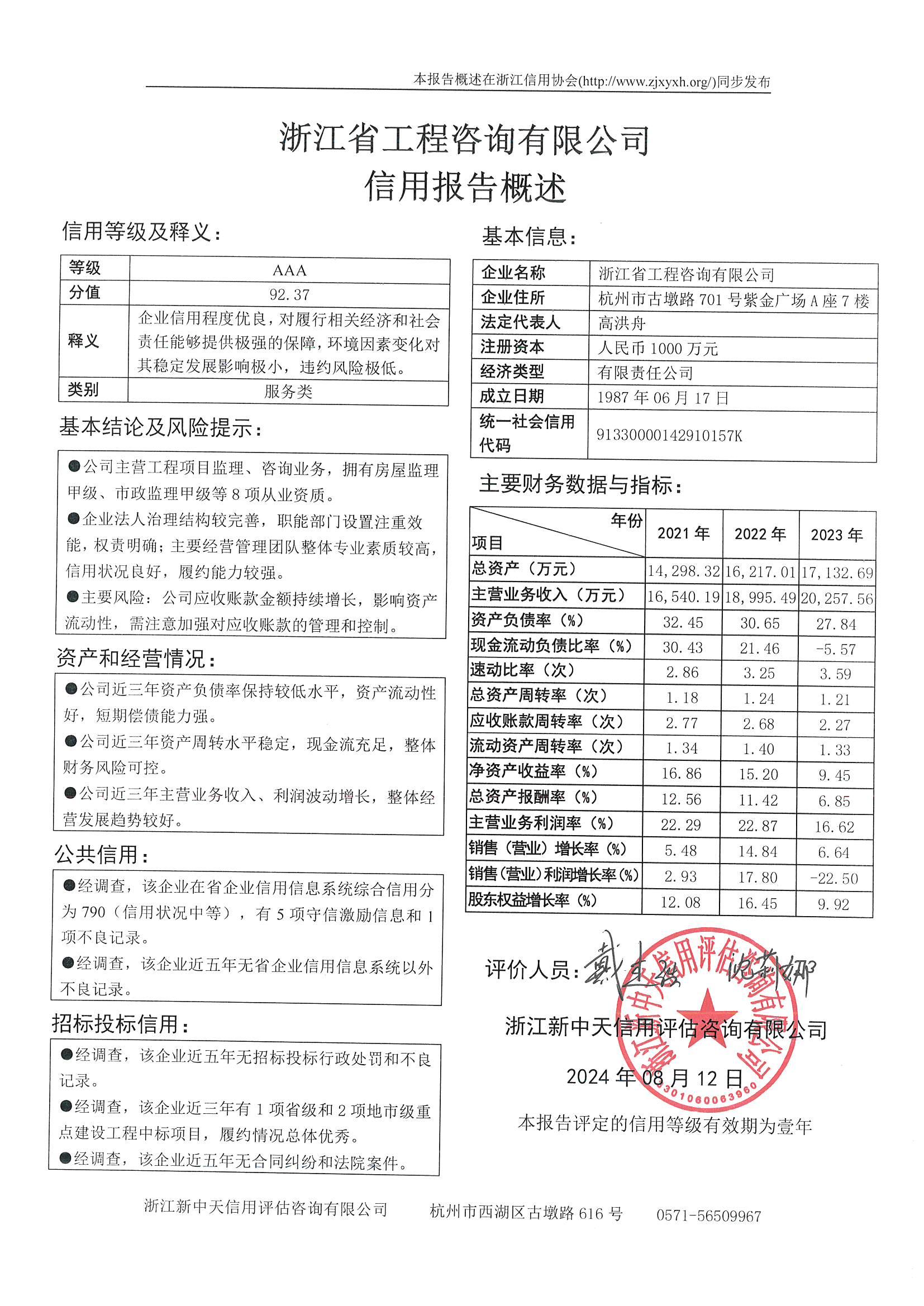 浙江省工程咨询有限公司